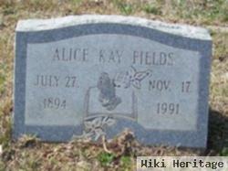 Alice K Fields