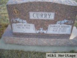 Donald Berton Curry