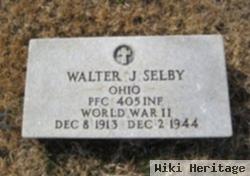 Pfc Walter J. Selby