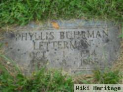 Phyllis Buhrman Letterman