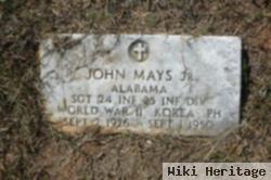 Sgt John Mays, Jr