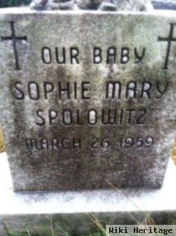 Sophie Mary Spolowitz