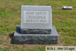 Anna "annie" Deputy Croasdale