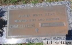 Alpha Blanche Watt King