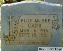 Floy Mcbee Carr