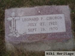 Leonard F Ciboron