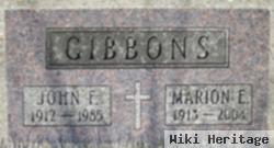 Marion E. Giese Gibbons