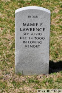 Mamie E. Lawrence