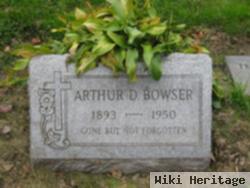 Arthur D Bowser