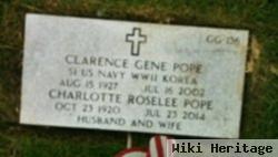 Charlotte Rose Lee Kuhlman Pope