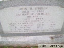 Catharine Gilmore O'brien