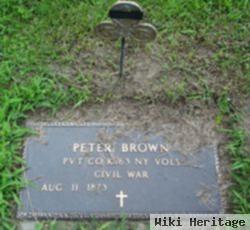 Pvt Peter Brown