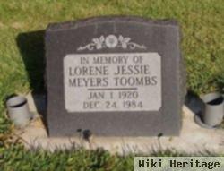 Lorene Jessie Meyers Toombs