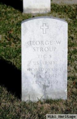 George W. Stroup