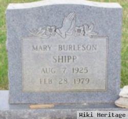 Mary Frances Burleson Shipp