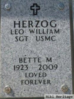 Bette M Herzog