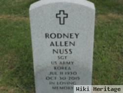 Sgt Rodney Allen Nuss