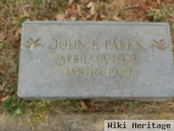 John F Parks