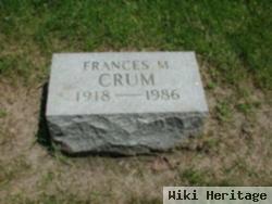 Francis M Crum