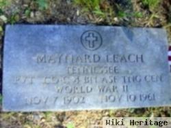 Maynard Leach