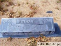 Lillie Alma Kiser Barker