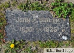 John F Birlem