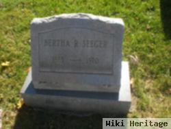 Bertha R. Seeger