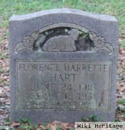 Florence Harrette Hart