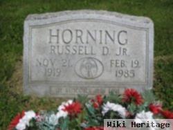 Russell D Horning, Jr