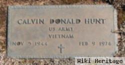 Calvin Donald Hunt