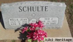 Theodore J "ted" Schulte