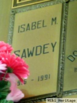 Isabel M. Glover Sawdey