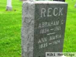 Abraham C Reck