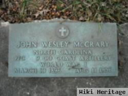 John Wesley Mccrary, Sr