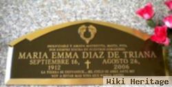 Maria Emma Diaz Detriana