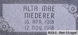 Alta Mae Niederer