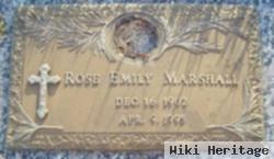 Rose Emily Marshall