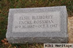 Elsie Bleibdrey Encke Rossman