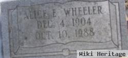 Alice E Wheeler