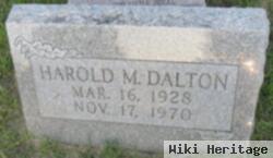 Harold M Dalton