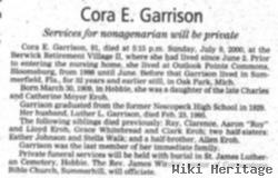 Cora Eroh Garrison