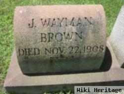 John Wayman Brown, Sr