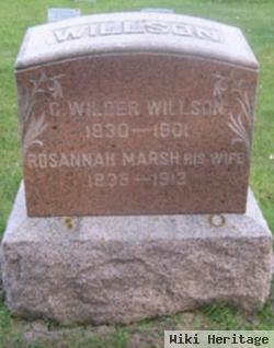 Rosannah Marsh Willson