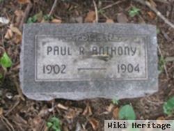 Paul R Anthony