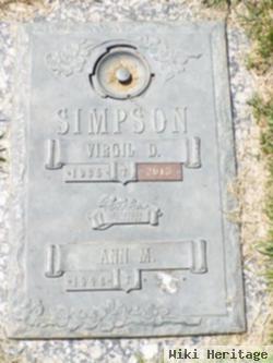 Virgil D. Simpson