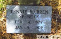 Tennessee Adaline "tennie" Warren Spencer