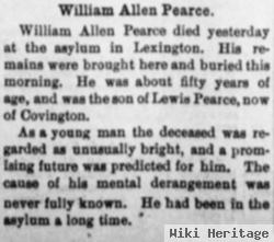 William Allen Pearce