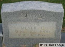 Meyer E Dixon