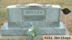 Jessie Catherine Breckon Hensley