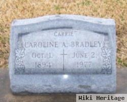 Caroline A. "carrie" Bradley